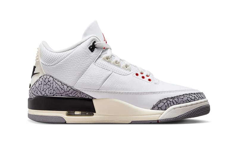 Air Jordan 3 White Cement Reimagined DN3707-100 Release | Hypebeast