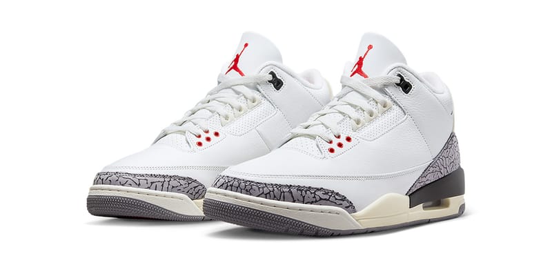 Air Jordan 3 White Cement Reimagined DN3707-100 Release