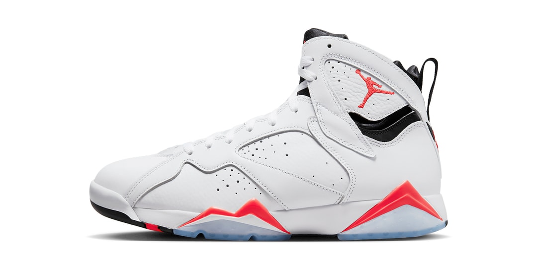 Официальные изображения Air Jordan 7 «Белый инфракрасный порт»