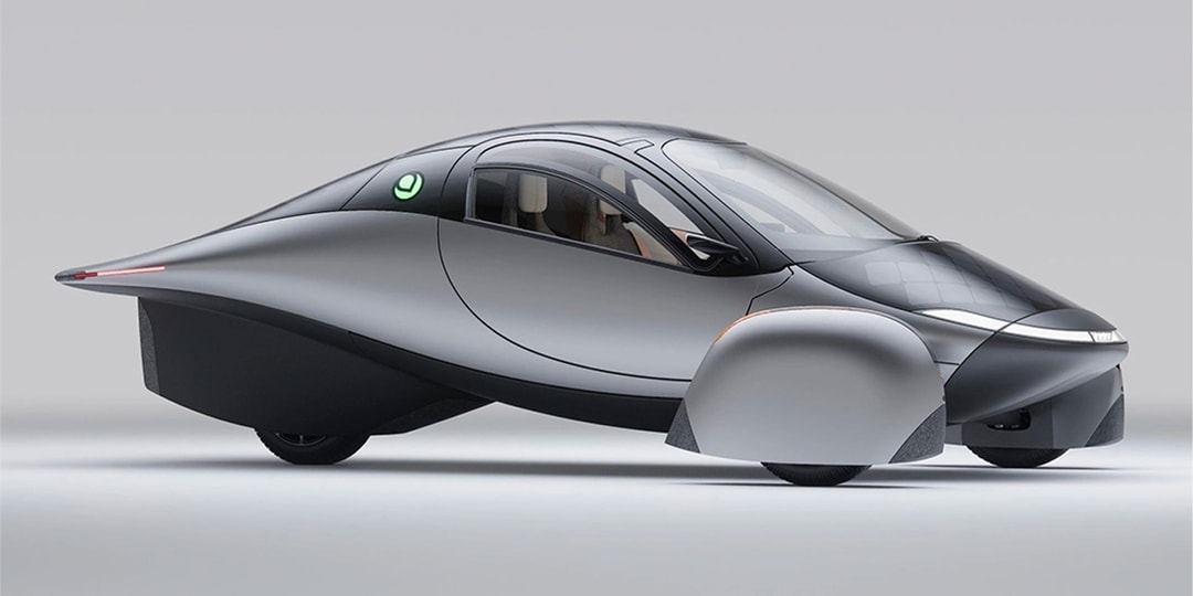 Aptera Has Officially Finished Its Solar-Powered EV | Hypebeast