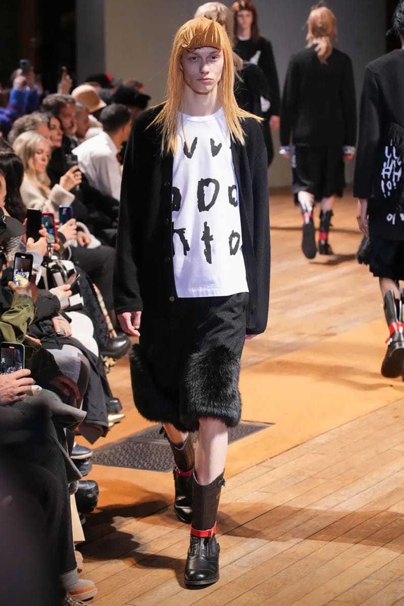 COMME des GARÇONS HOMME PLUS FW23 Relies on Deconstruction and