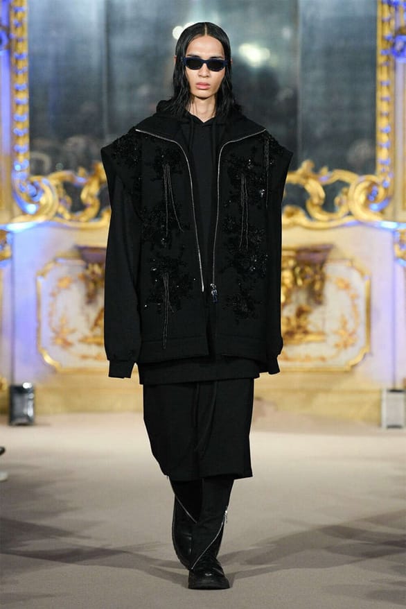 Dhruv Kapoor アウター Dhruv Kapoor Sequin Patch Overcoat | Anthropologie