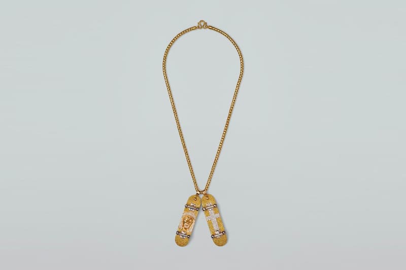 Drake Wears Jacob & Co. Pharrell Skateboard Pendant Chain | Hypebeast