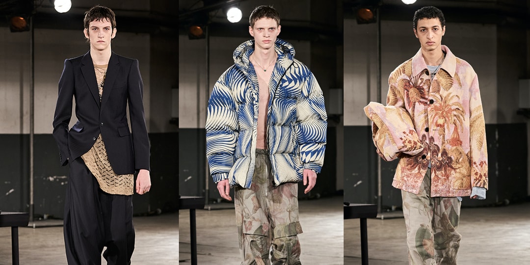 Коллекция мужской одежды Dries Van Noten FW23 — это сочетание рейв-культуры и изысканного пошива