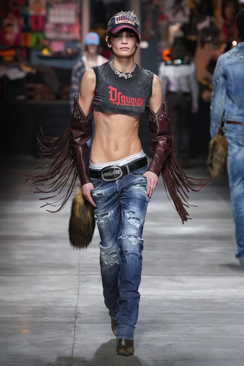 Dsquared2 FW23 Takes Geeks, Goths and It-Boys to the Rodeo | Hypebeast