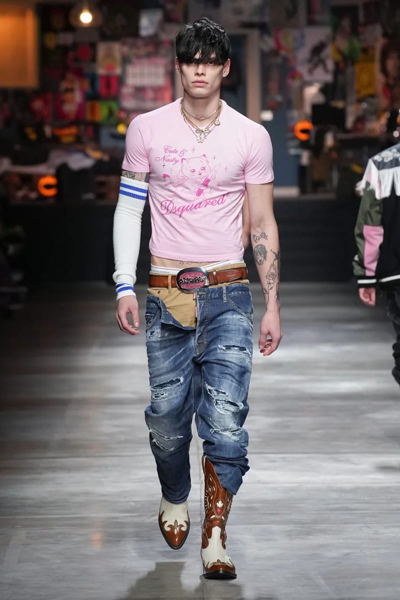 Dsquared2 FW23 Takes Geeks, Goths and It-Boys to the Rodeo | Hypebeast