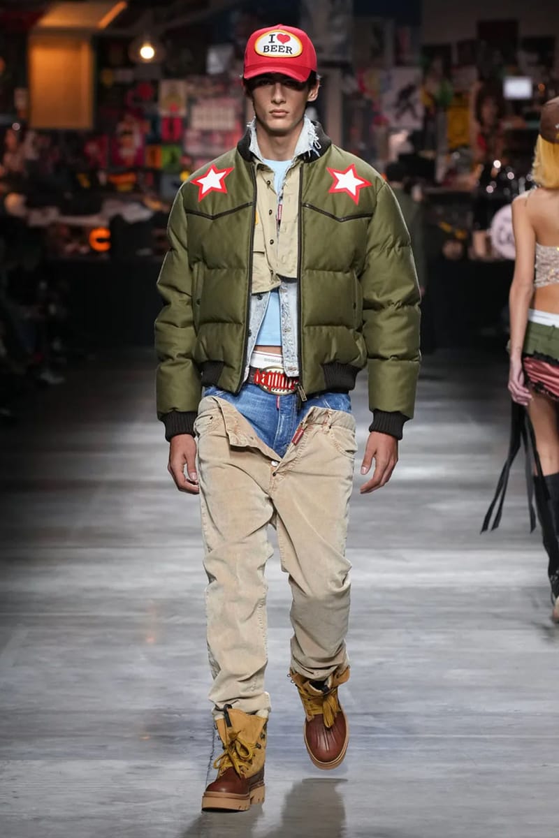 Dsquared2 FW23 Takes Geeks, Goths and It-Boys to the Rodeo