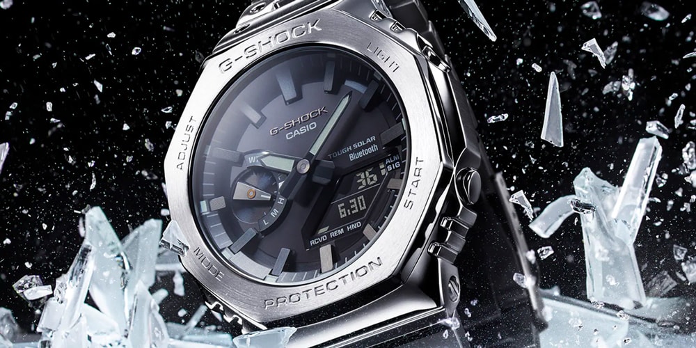 G-SHOCK представляет свои первые цельнометаллические часы GMB-2100