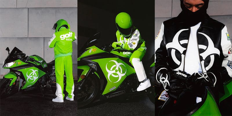 Golfwang Biohazard Racing Leather Jacket