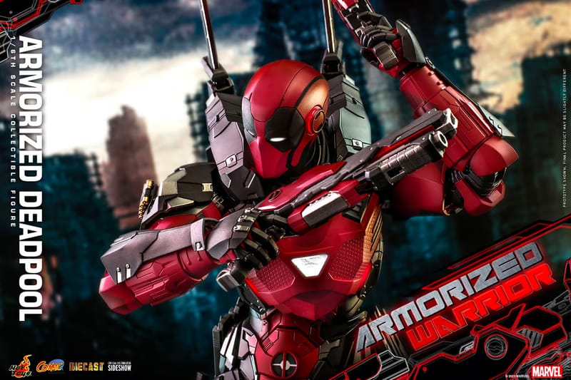 アメコミ hottoys 1/6 scale armored deadpool Hot Toys 1/6 CMS09D42 Armorized Deadpool Action Figure