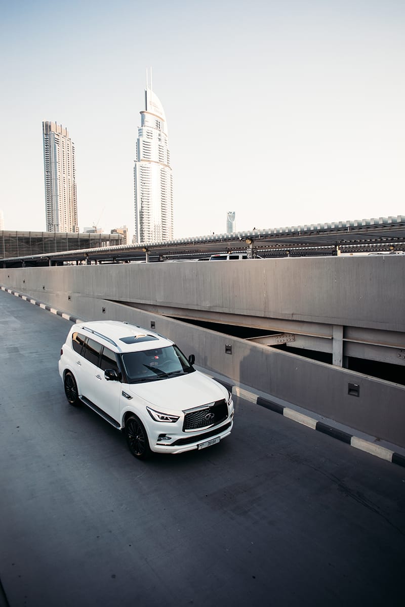 INFINITI’s QX80 SUV Captured By Creations of LA in Dubai  Hypebeast