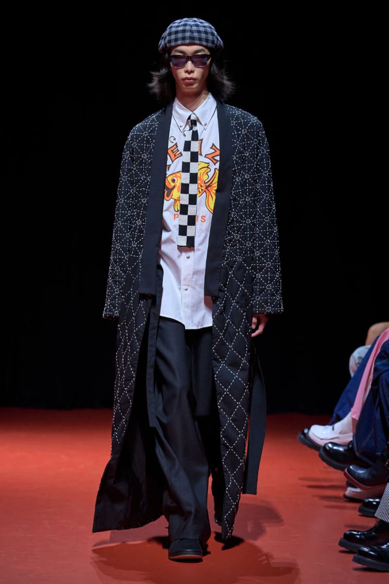 KENZO FW23 Fuses Traditional Japanese Constructions With American