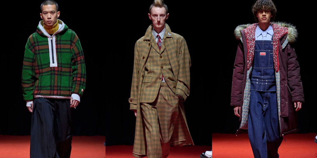 KENZO FW23 сочетает традиционные японские конструкции с американской спецодеждой и британским подходом