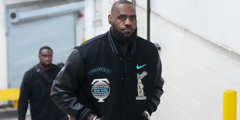 LeBron James Wears Tiffany & Co. x Nike Collab | Hypebeast