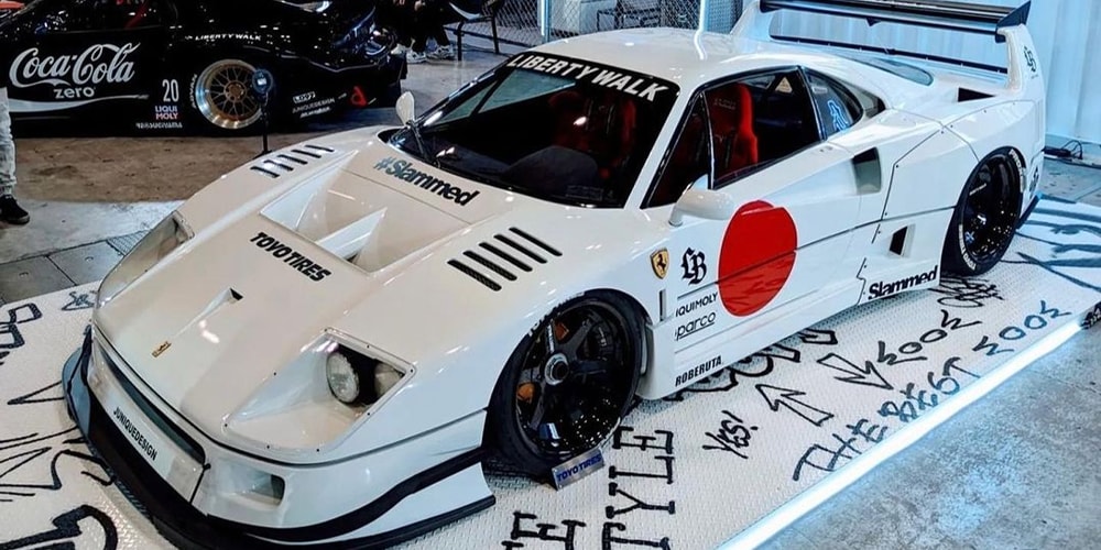 Liberty Walk Unveils Widebody Ferrari F40 | Hypebeast