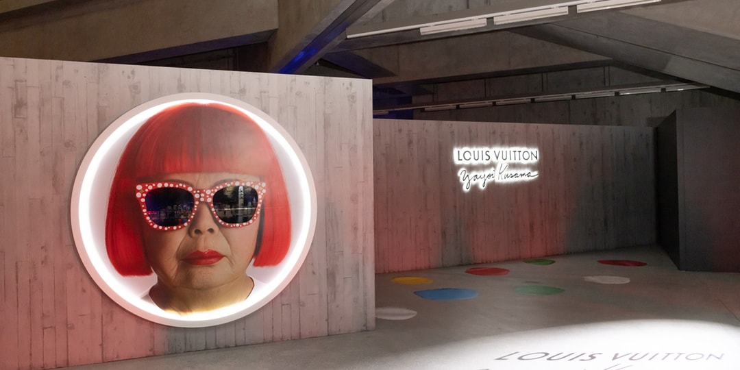 Louis Vuitton Yayoi Kusama Lightwell Hall at M+ Art | Hypebeast