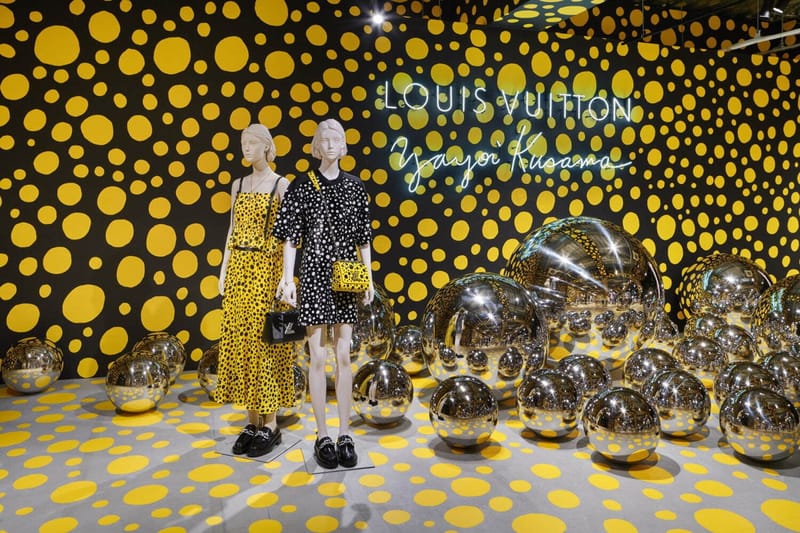 Louis Vuitton Opens a Striking Yayoi Kusama Pop-Up Store in Tokyo