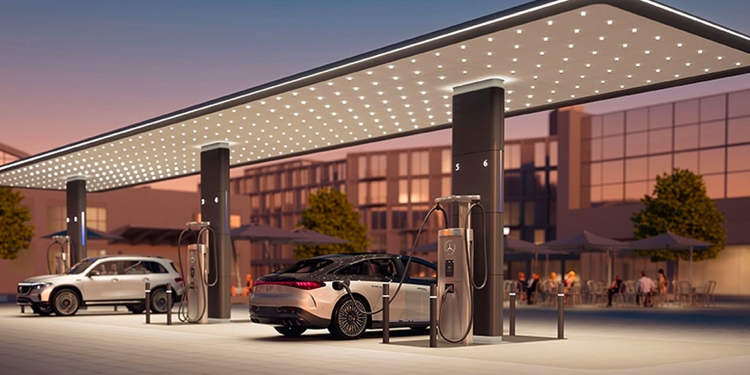 Mercedes-Benz запускает собственную сеть высокоскоростных зарядных станций для электромобилей