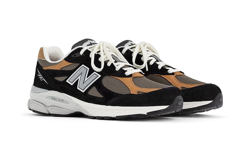 New Balance 990v3 Black Tan M990BB3 Release Date | Hypebeast