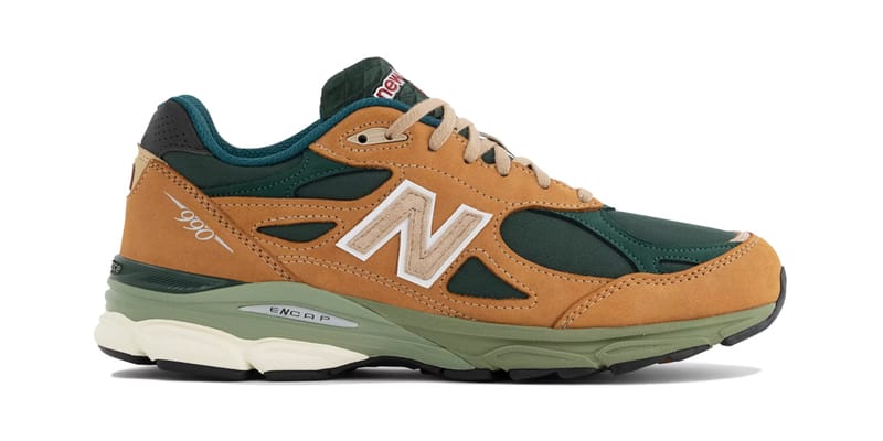 New Balance MADE in USA 990v3 Tan Green Release Date | Hypebeast
