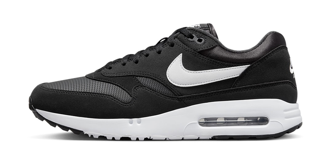 Nike представила Air Max 1 Golf в черно-белом цвете