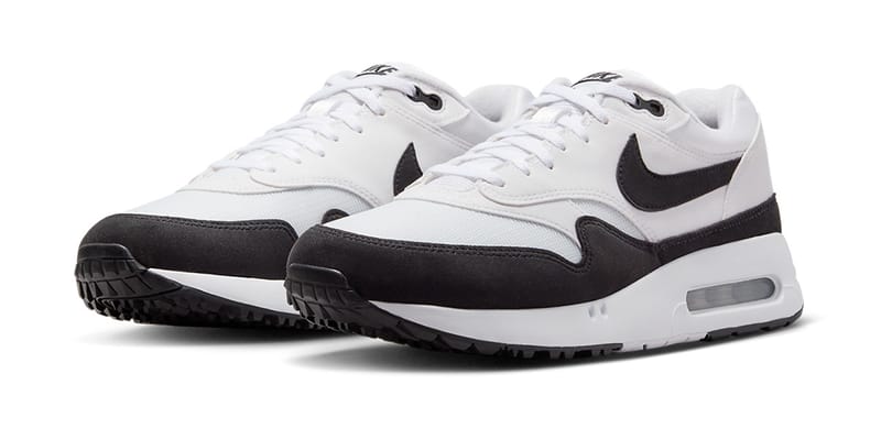 Nike wmns air max 1 white black best sale