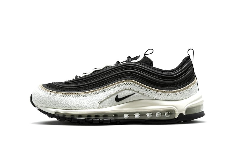 Nike air max 97 black clearance leather