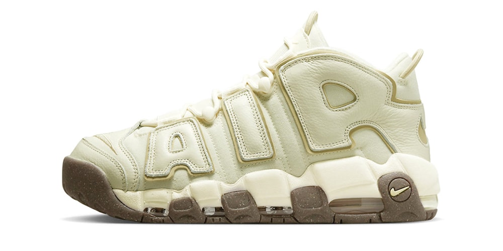 Официальный взгляд на Nike Air More Uptempo «Кокосовое молоко»