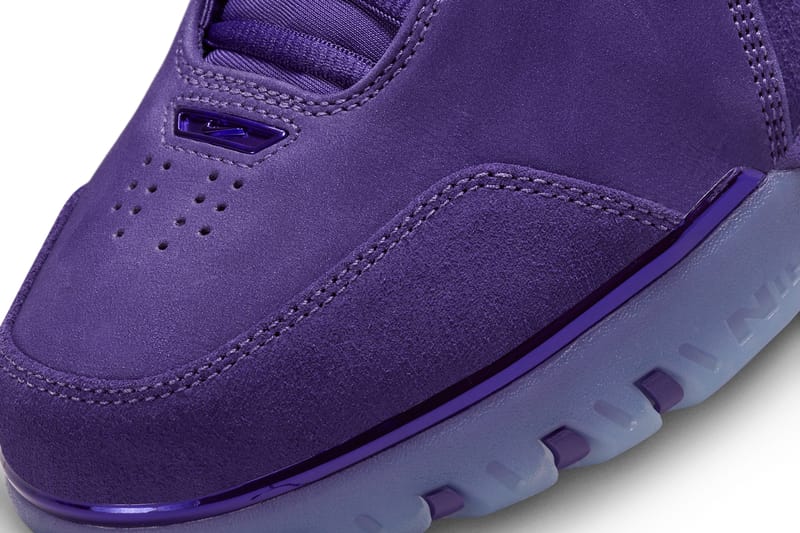 Purple best sale suede nikes