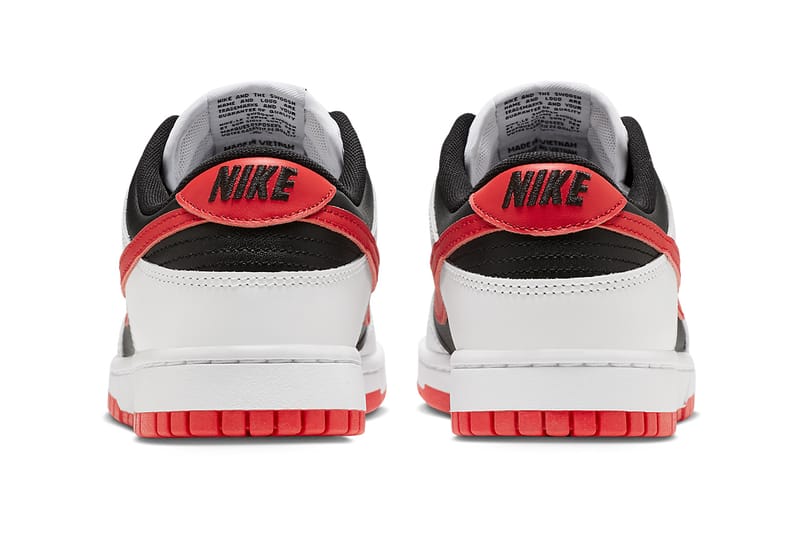 Nike white black on sale red