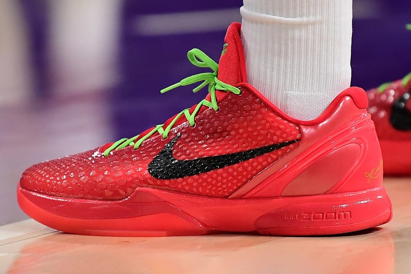 Nike Kobe 6 Protro "Reverse Grinch" Release Date Hypebeast