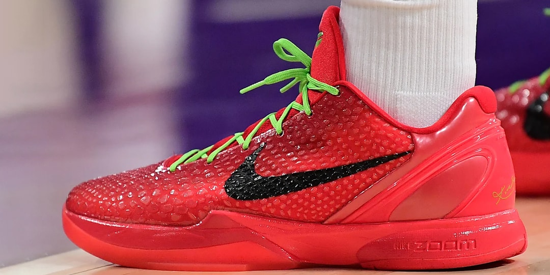 Nike Kobe 6 Protro «Reverse Grinch» могут выйти в этом праздничном сезоне