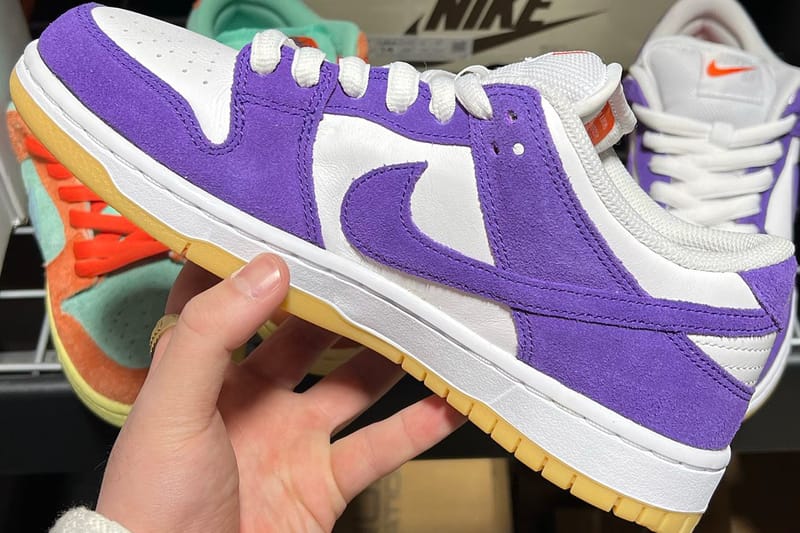 Nike SB Dunk Low Orange  Court Purple