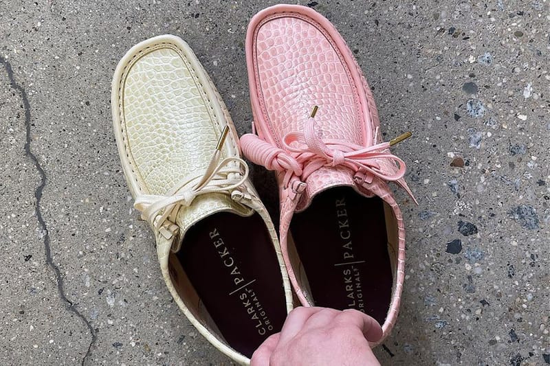 Packer x Clarks Wallabee “Croc” Release Info | Hypebeast