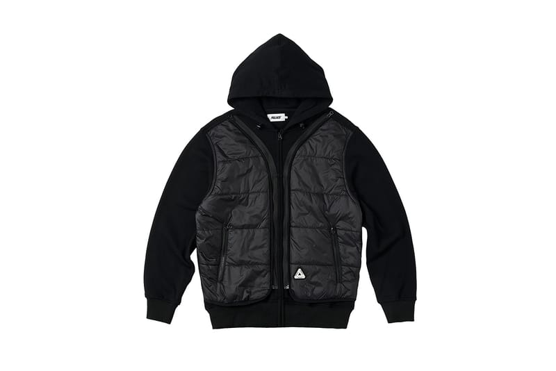 Palace x Death Note】 Misa Zip Hood Black - 25SS (Palace