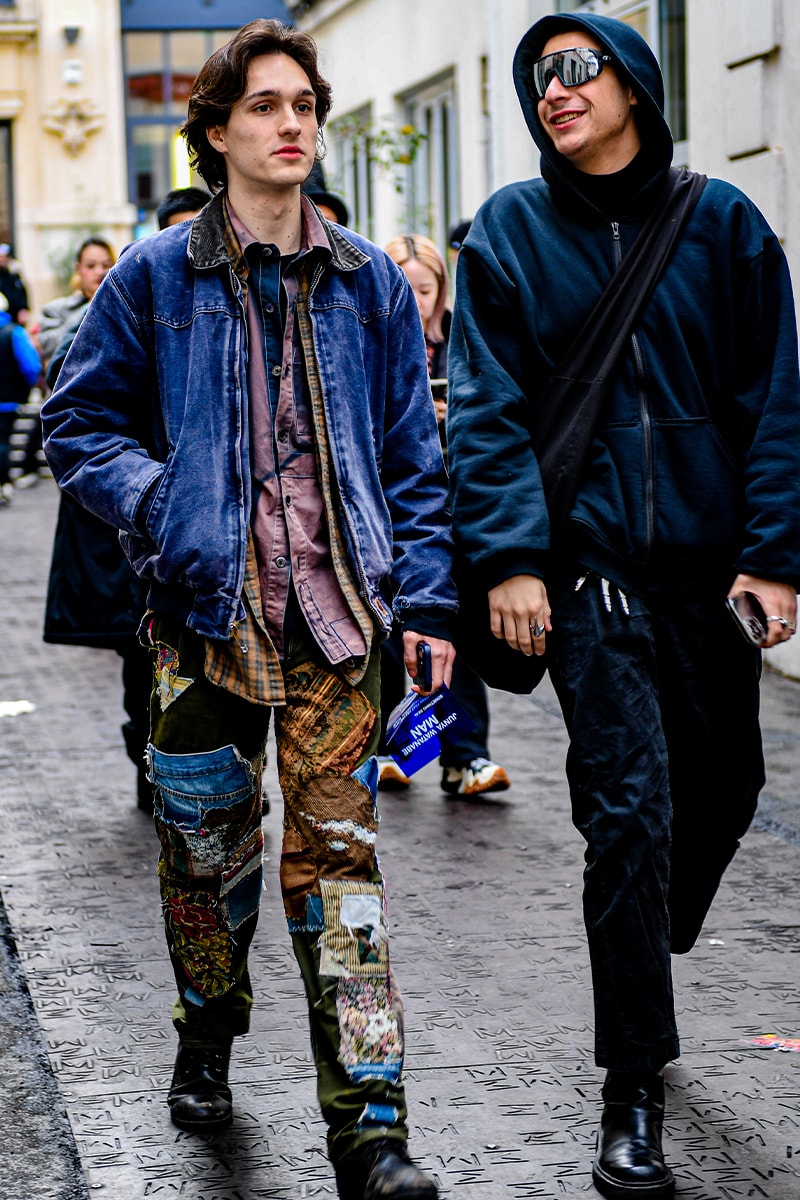 Men's Paris Fashion Week FW23 Street Style Looks | Hypebeast