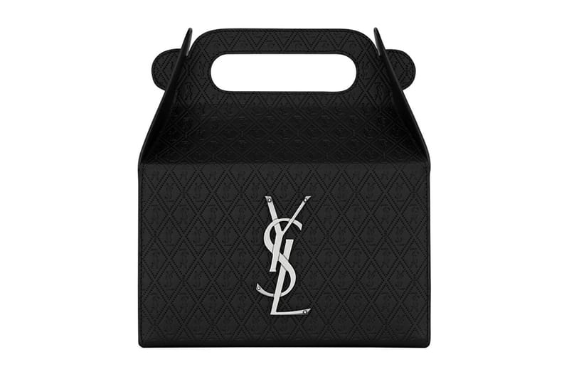 Ysl cheap plastic bag