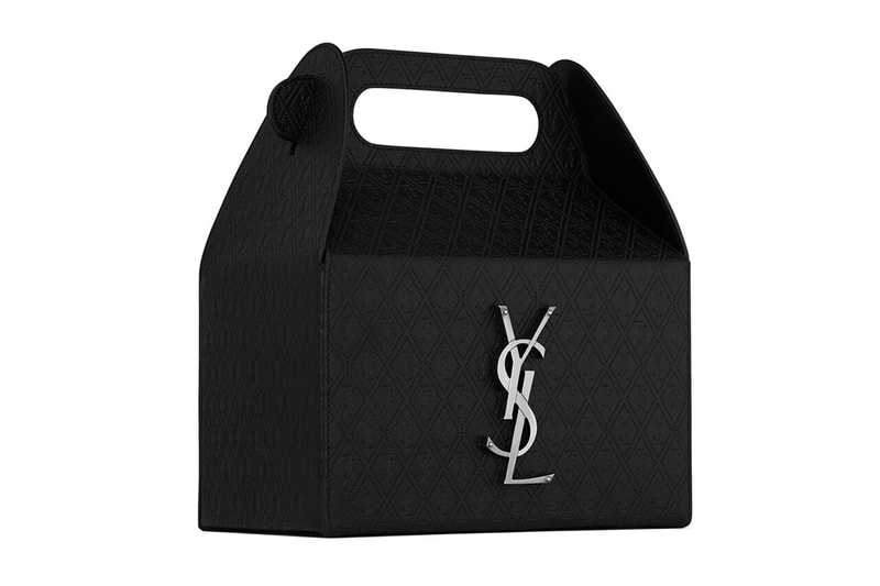 YSL Leather TakeAway Box Bags Release Info Hypebeast