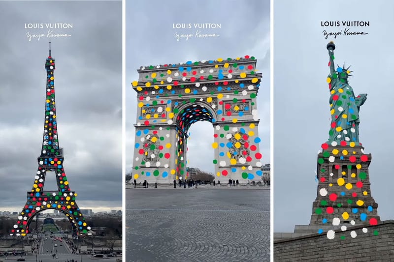 Louis Vuitton Uses AR To Cover Landmarks With Yayoi Kusama's ...
