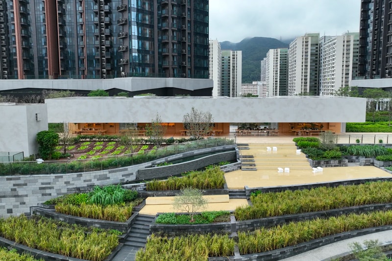 Snøhetta Pavilia Farm Clubhouse Hong Kong Hypebeast
