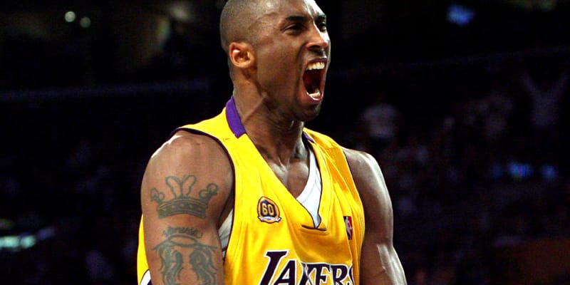 Lakers best sale jersey tattoo