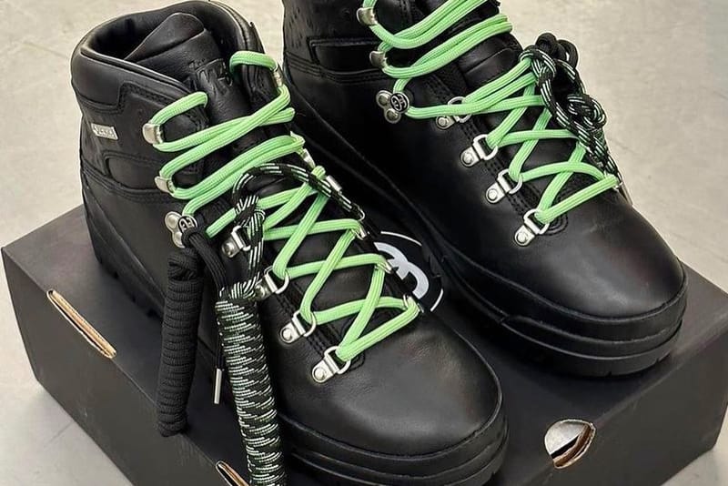 Green and black timberlands online