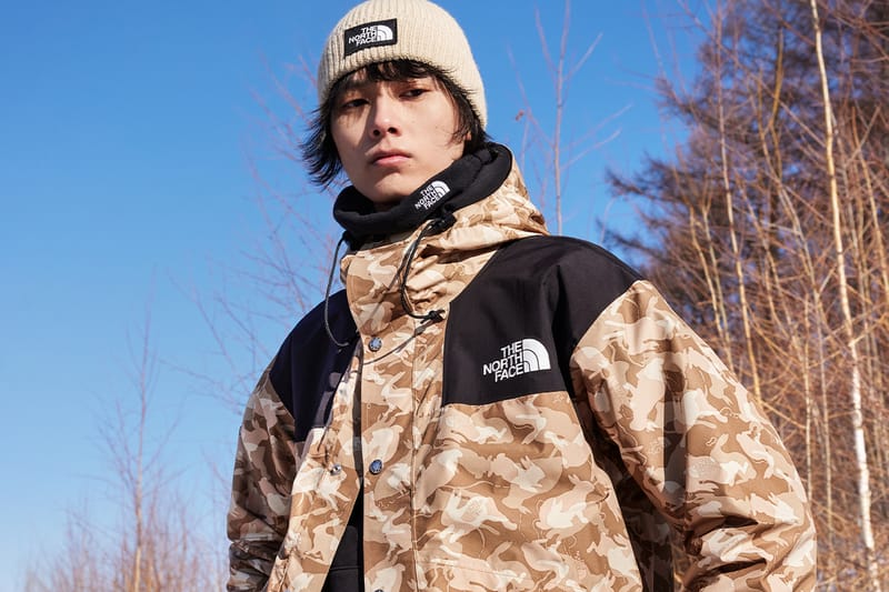 North face camo winter jacket new arrivals