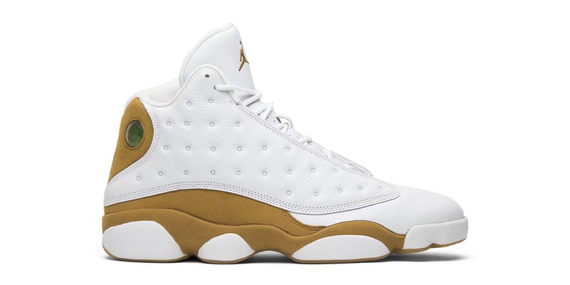 Jordan 13 white outlet and yellow