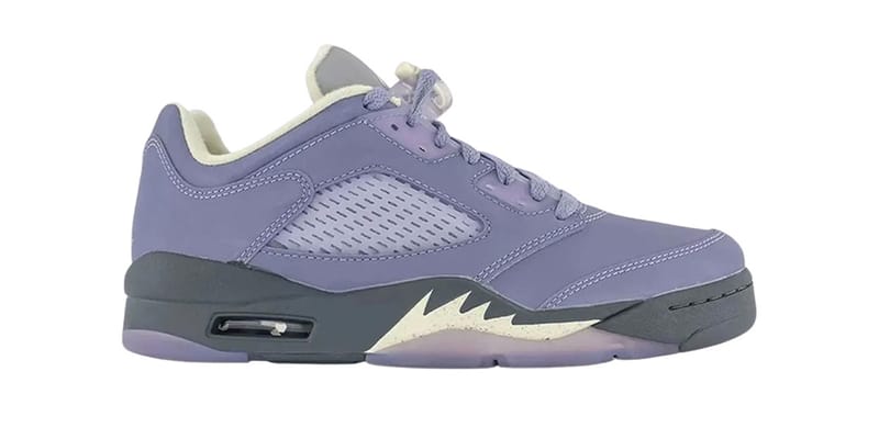 Light hot sale purple jordans