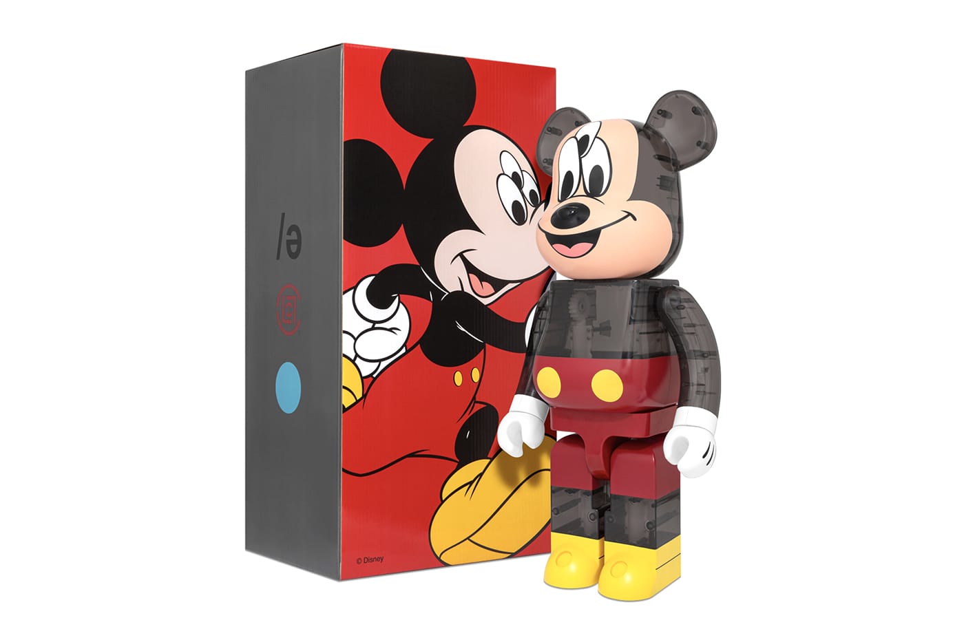 Bearbrick CLOT Disney 3Eyed Mickey Mouse