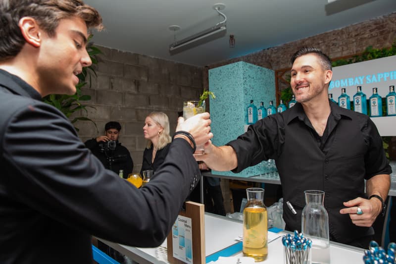 Bombay Sapphire Saw This, Made This Gallery at HBX Hypebeast