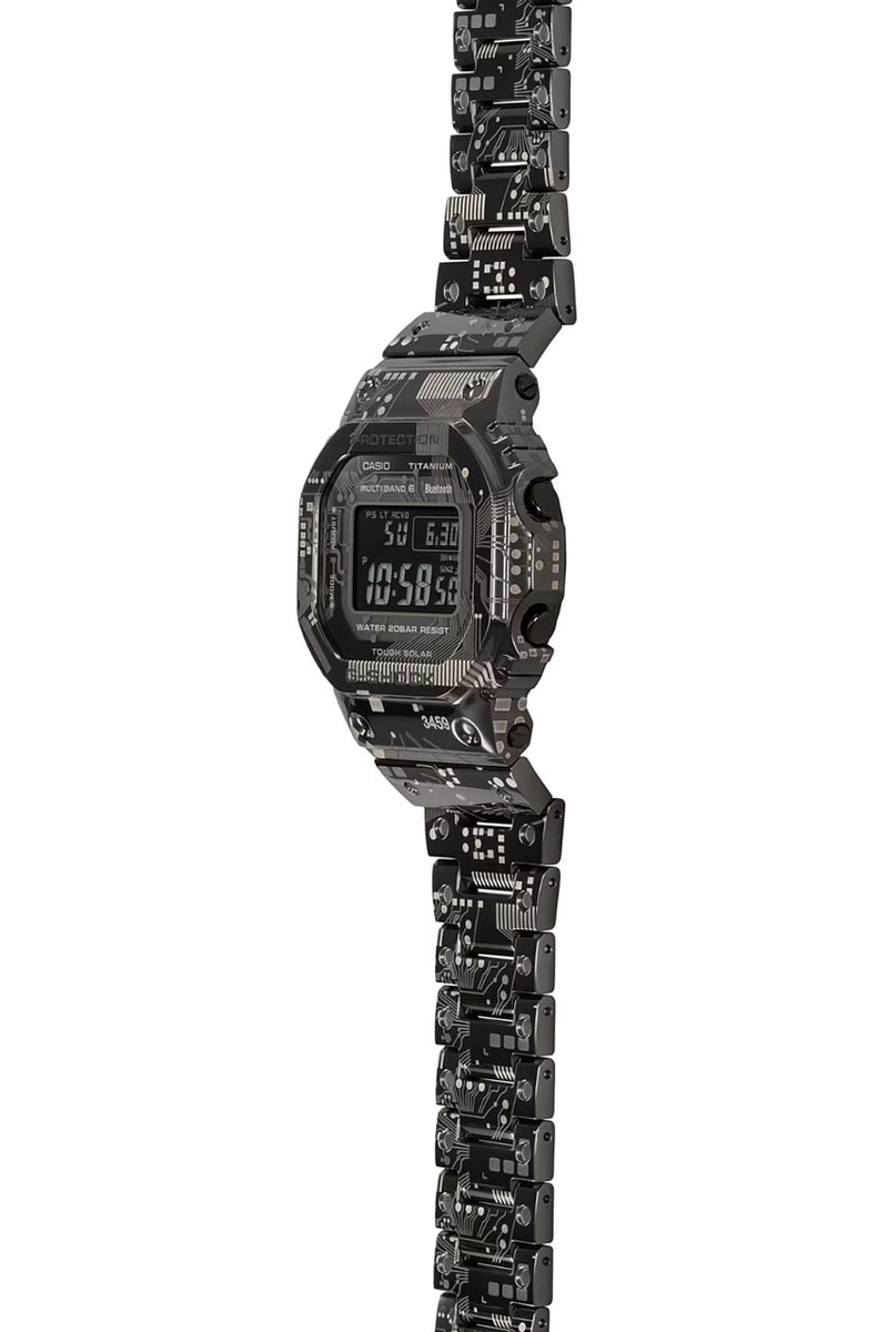 GSHOCK Drops FullMetal Circuit Camouflage Watch Hypebeast