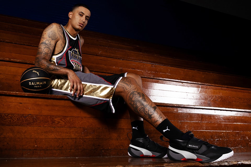 Balmain X PUMA Presents Basketball Collaboration Hypebeast atelier