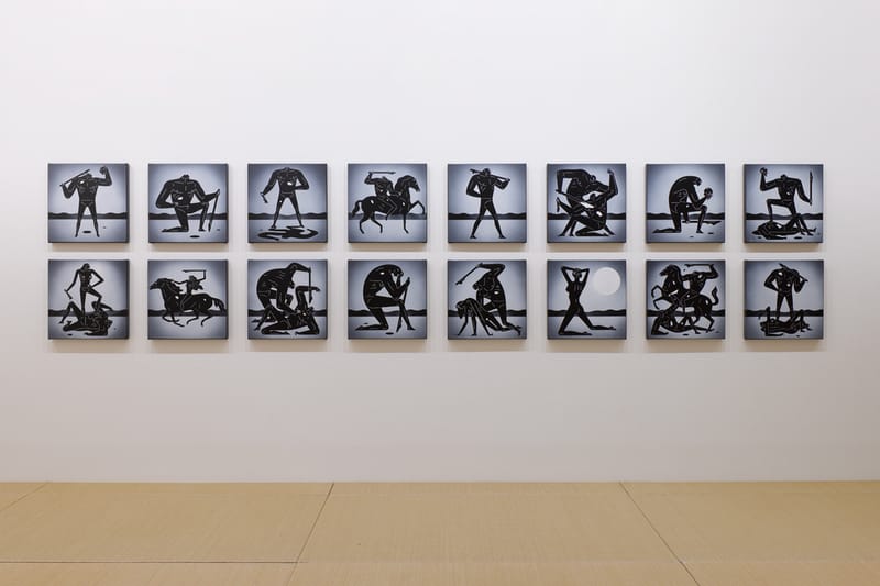 Cleon Peterson 大判シルクスクリーン 作品